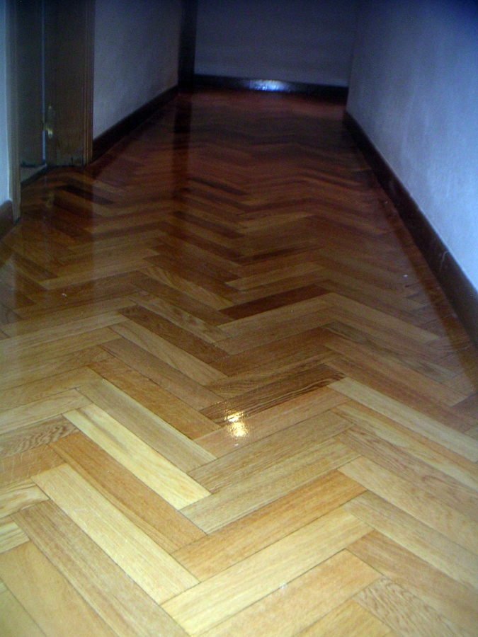 Tablilla de Roble en espiga 