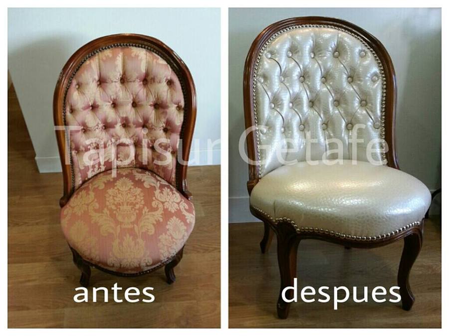 Tapizado descalzadora