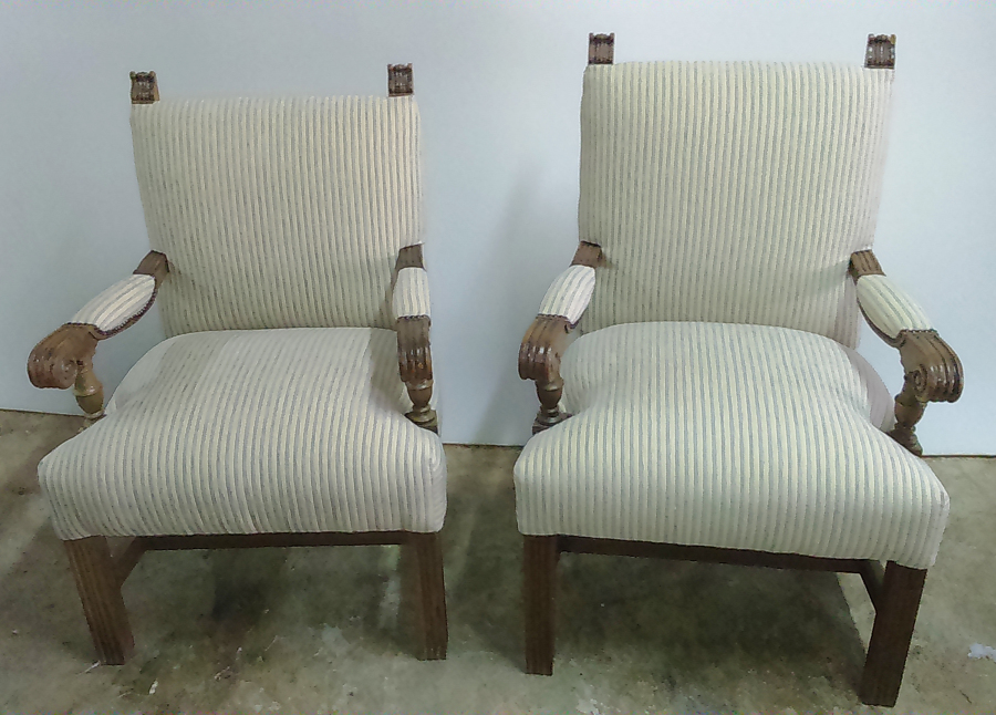 Tapizado , refuerzo y modificación de sillones clasicos