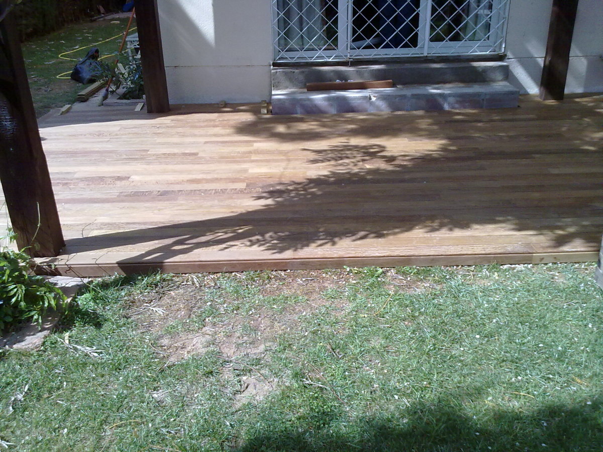 Tarima de exterior IPE