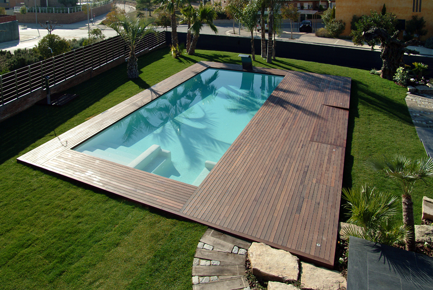 Tarima exterior de IPE