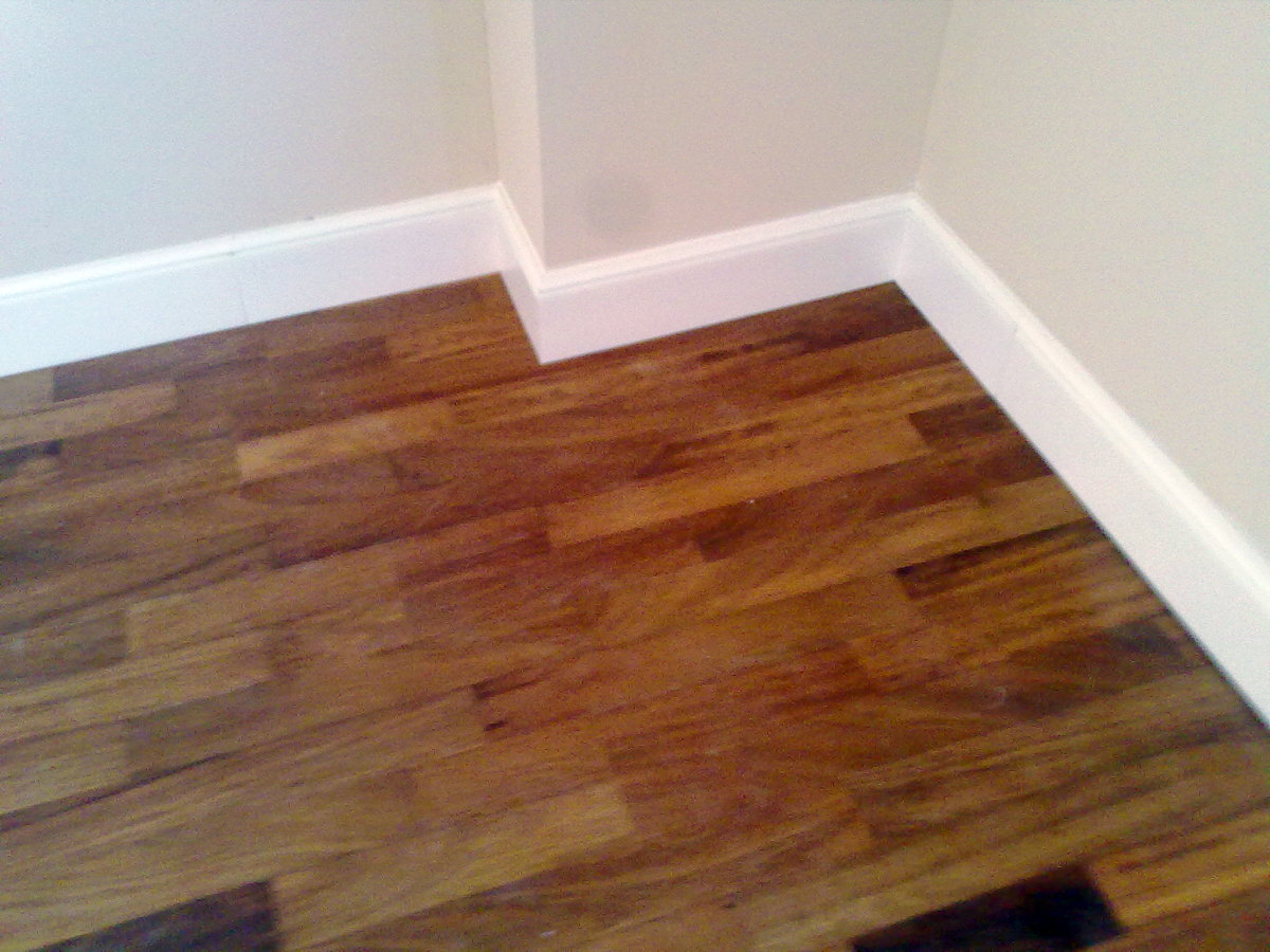 Tarima flotante de madera