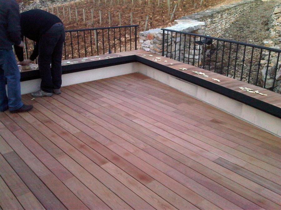 Tarima i banc de Jatoba