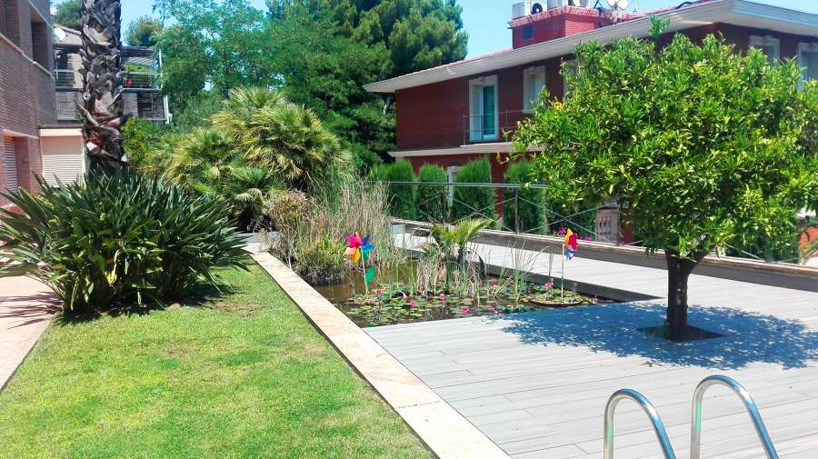 tarima exterior sintetica