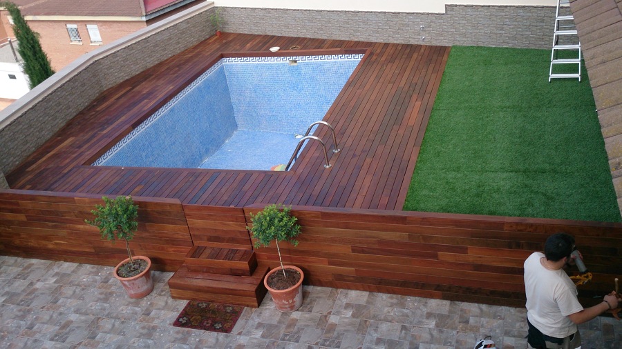 tarima para exterior