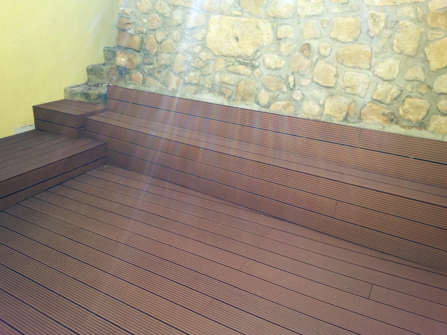 Tarima sintetica exterior