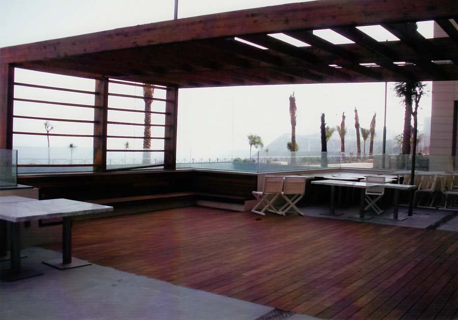 Tarimas de exteriores.