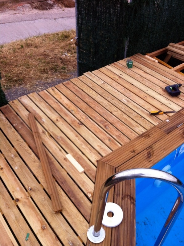 Tarimas para piscinas