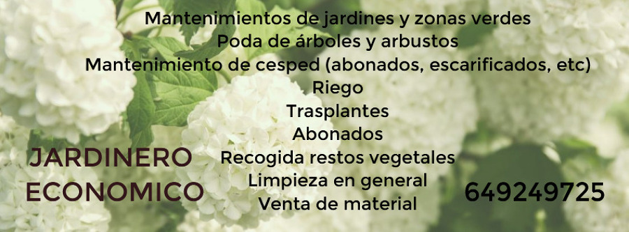 JARDINERO LOW COST