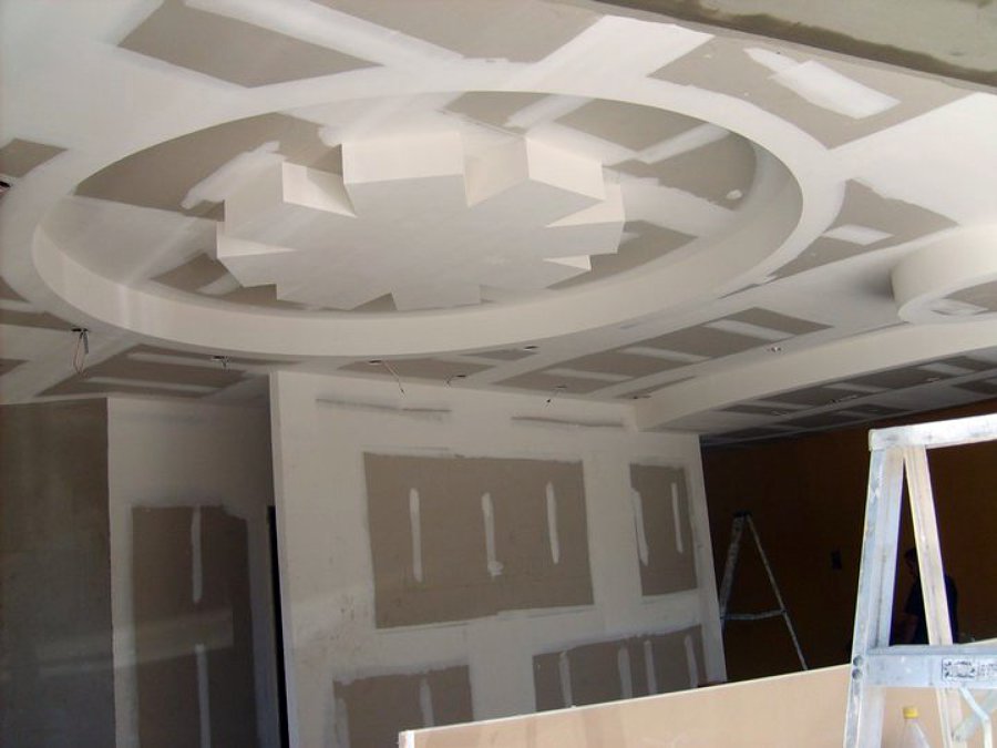 techo con decoración