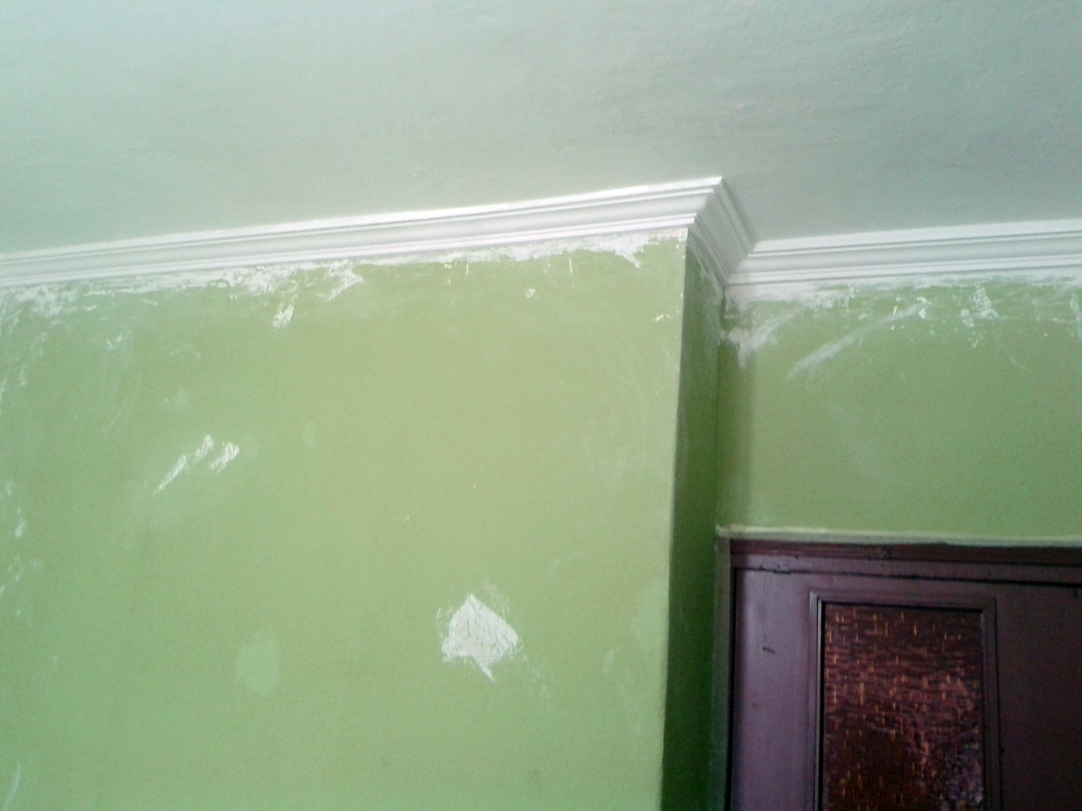 TECHO DE ESCAYOLA CON MOLDURA