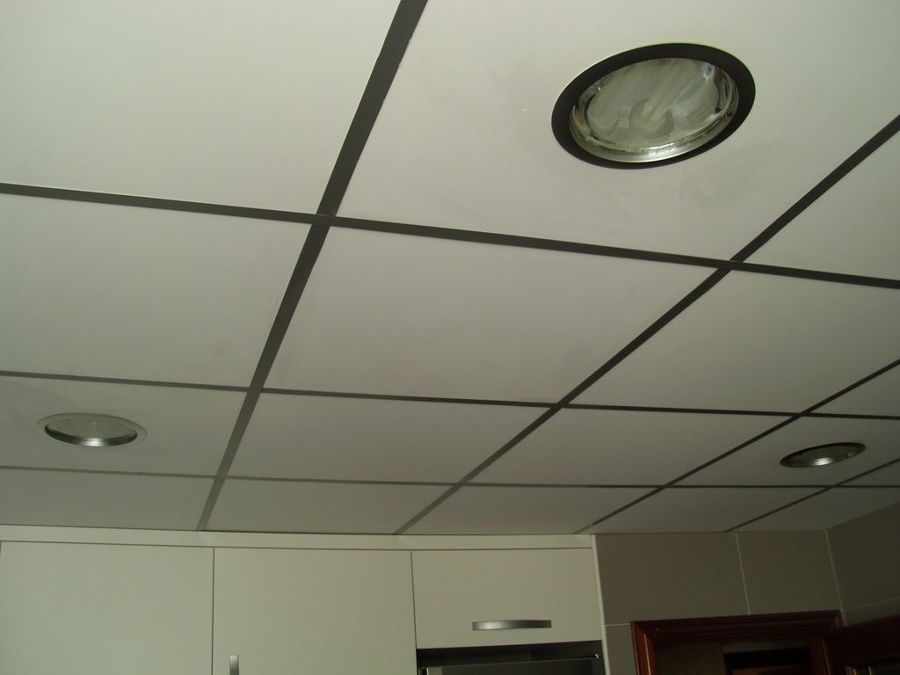 Techo desmontable perfileria cromada