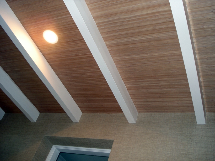 TECHO ENTRADA DE PAPEL CHINO MADERA