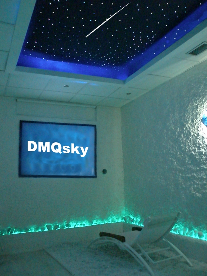 Haloterapia  con techo estrellado