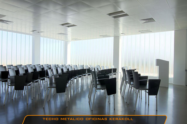 Techo Metalico oficinas KERAKOLL