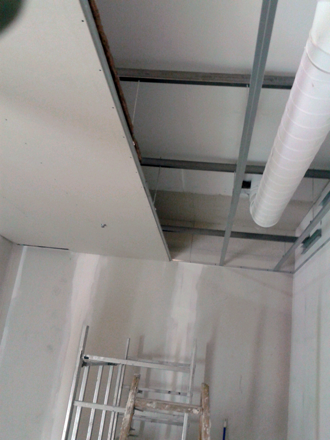 Techo pladud continuo acustico.