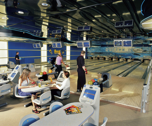 Techo tensado lacado en 3D