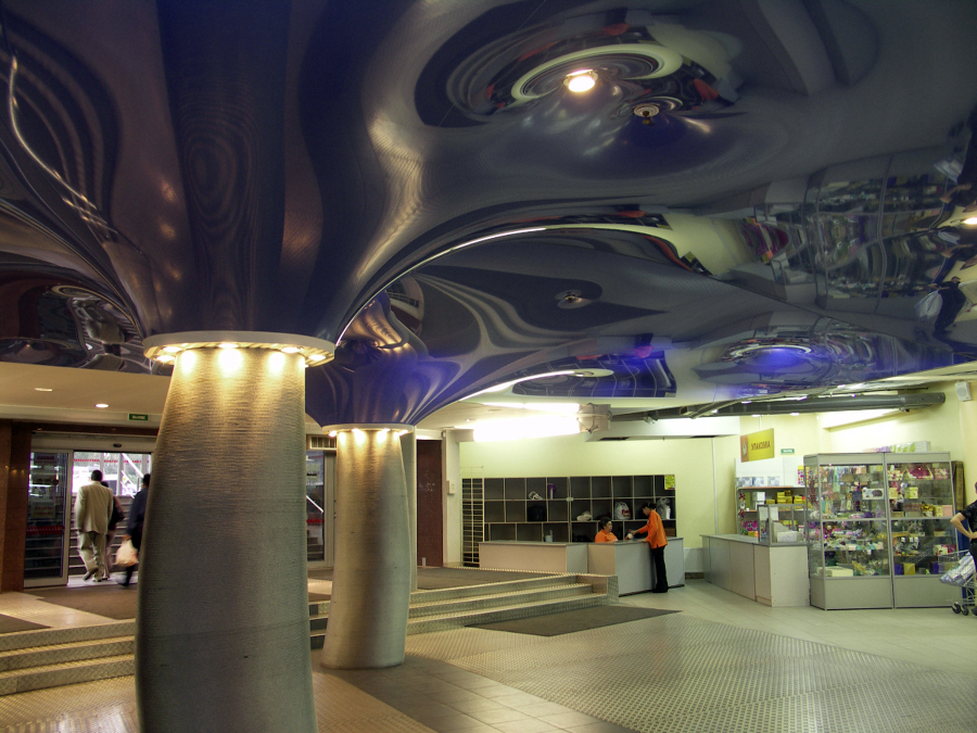 Techo tensado lacado en 3D