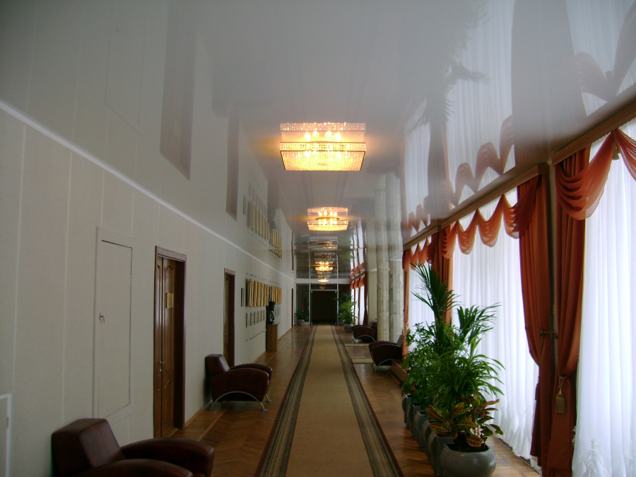 Techo tensado lacado