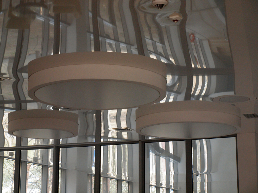 Techo tensado lacado