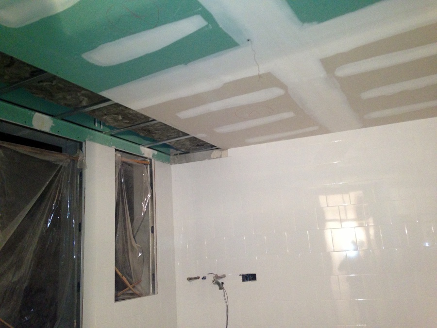 Techo y trasdosados cocina
