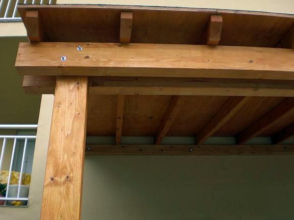 Techos de tablero impermeable para pergolas
