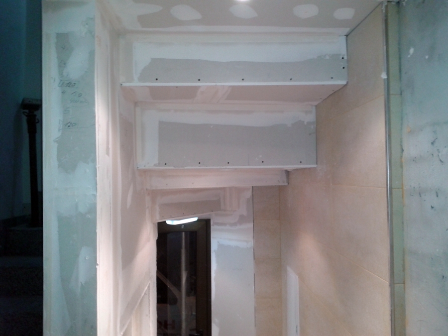 Techos para reformas en huecos de escalera.
