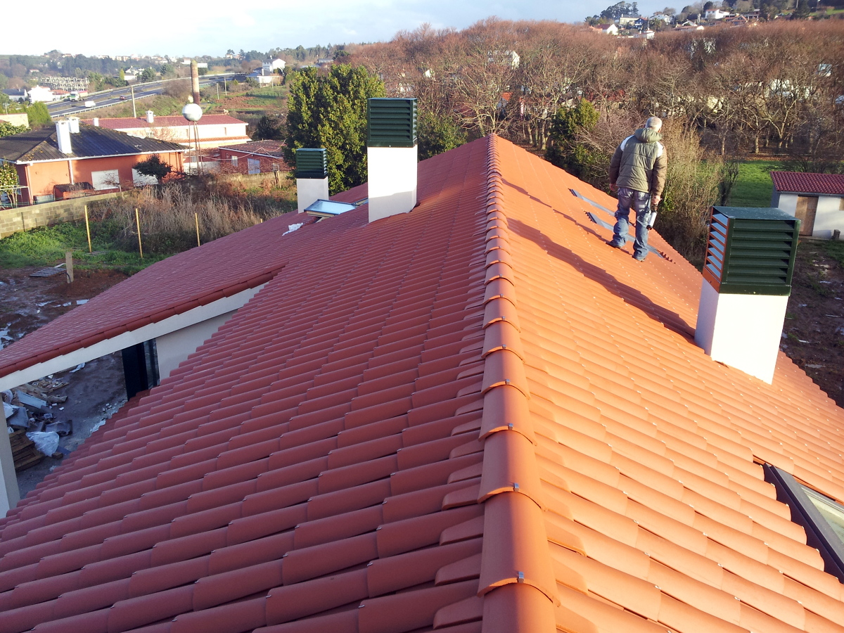 tejado en miño