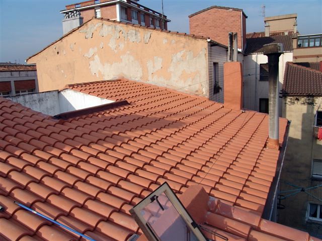 Tejado nuevo en Gijon ( C/ Domingo Juliana  3)