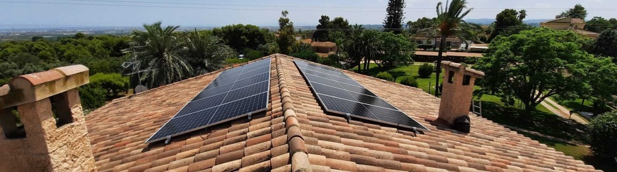 Instalación fotovoltaica sobre tejado