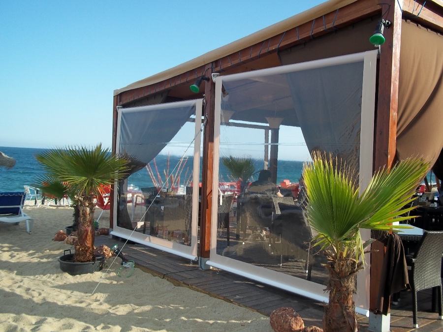 telon cortaviento a suelo