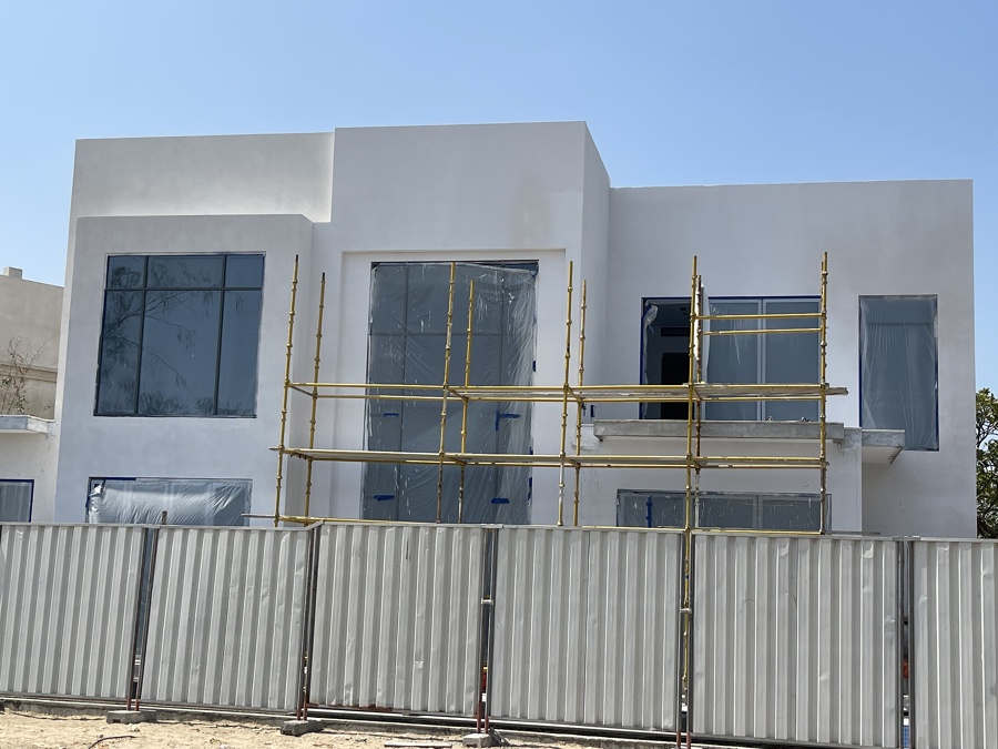 construction casa moderna