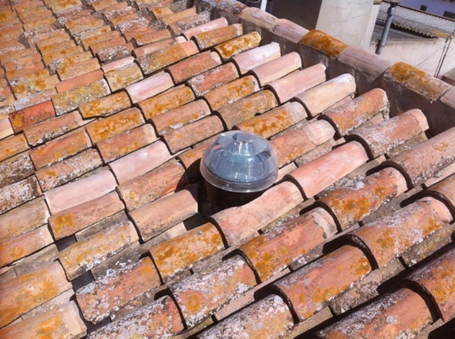 Terminación de Solatube en tejado