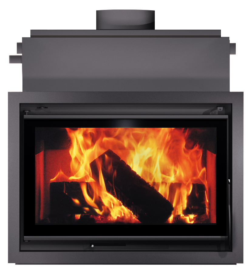 Termochimenea leña C-80 Hidro Dekor de Carbel en Chimeneas Molina