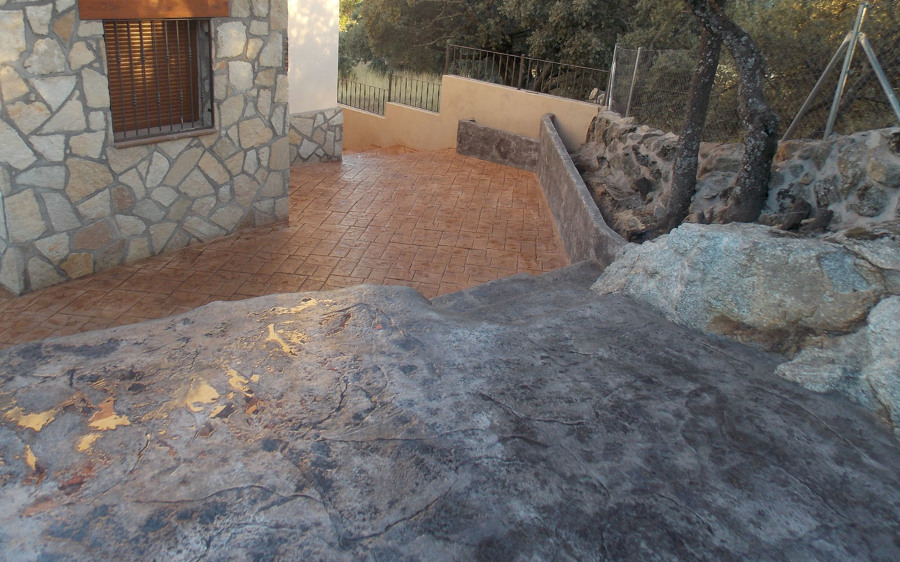 Pavimento hormigon impreso