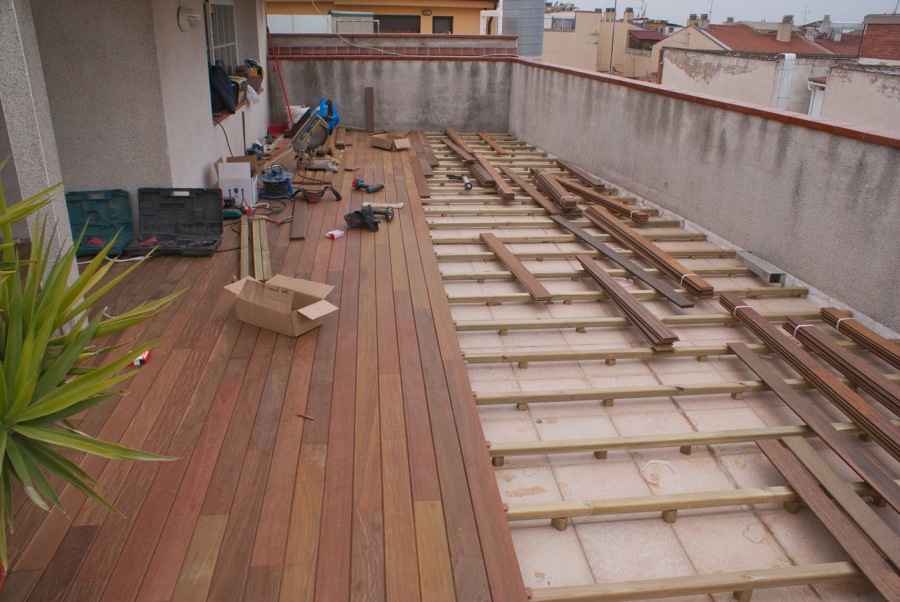 terraza tarima exterior