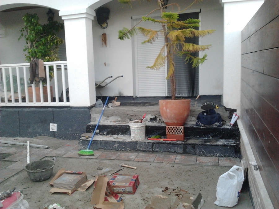 terraza exterior.