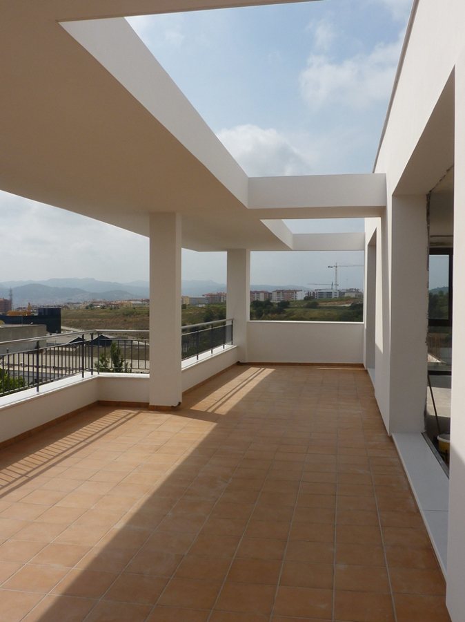 Terraza nave industrial