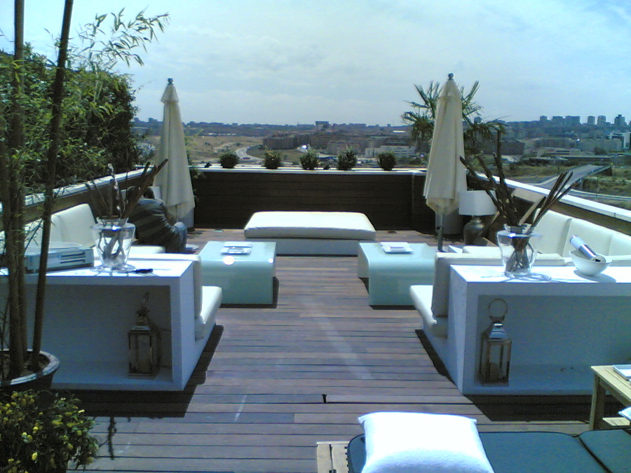 Terraza vivienda en El encinar - Madrid