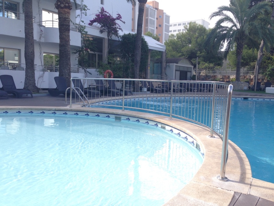 Barandilla piscina inox marino