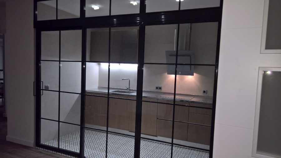 puerta estilo industrial