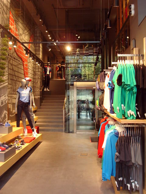 Tienda PUMA en Pso. de Gracia de Barcelona
