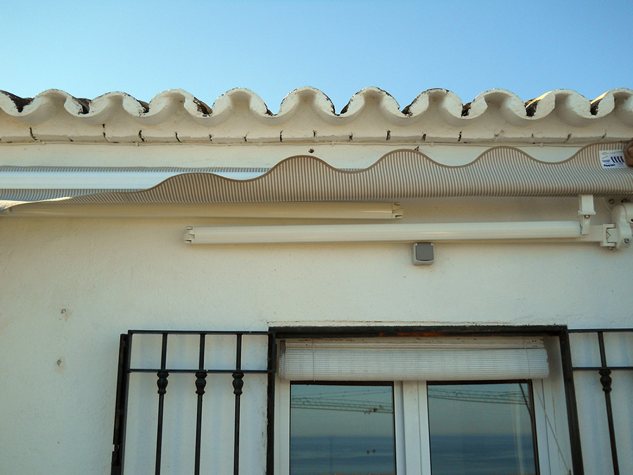 toldo articulado con kit tecnocruce