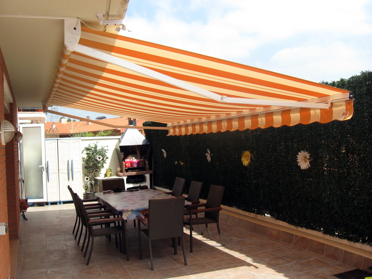 Toldo Brazo Invisible o Articulado