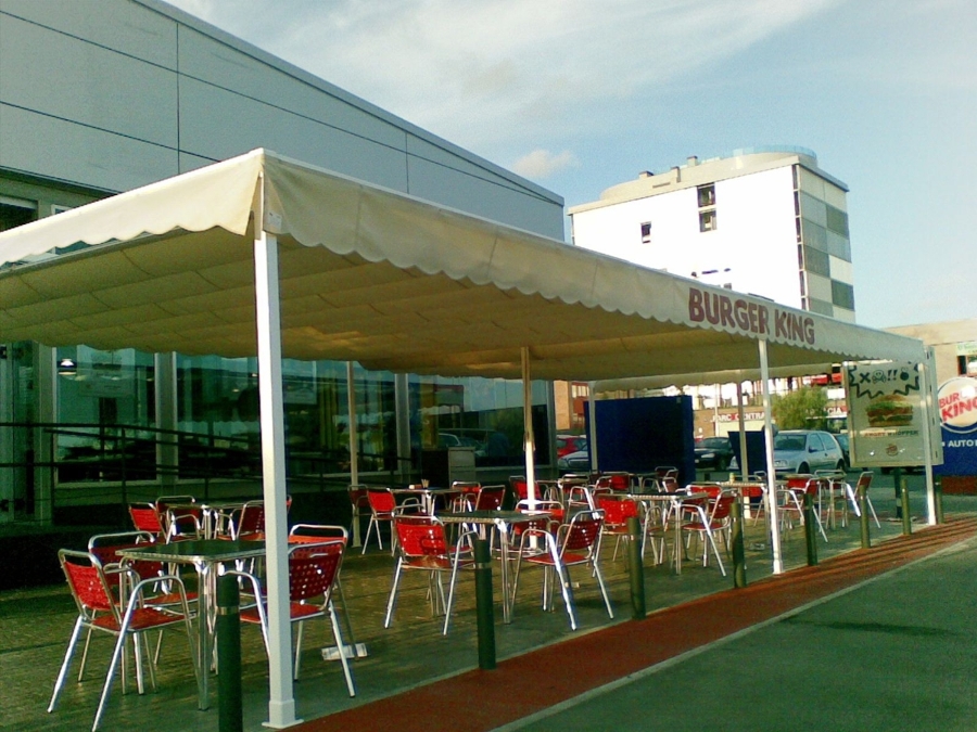 Toldo Corredero de aluminio