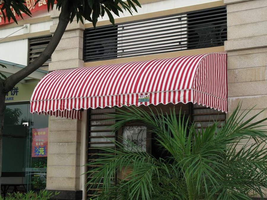 toldo fijo semicurvo