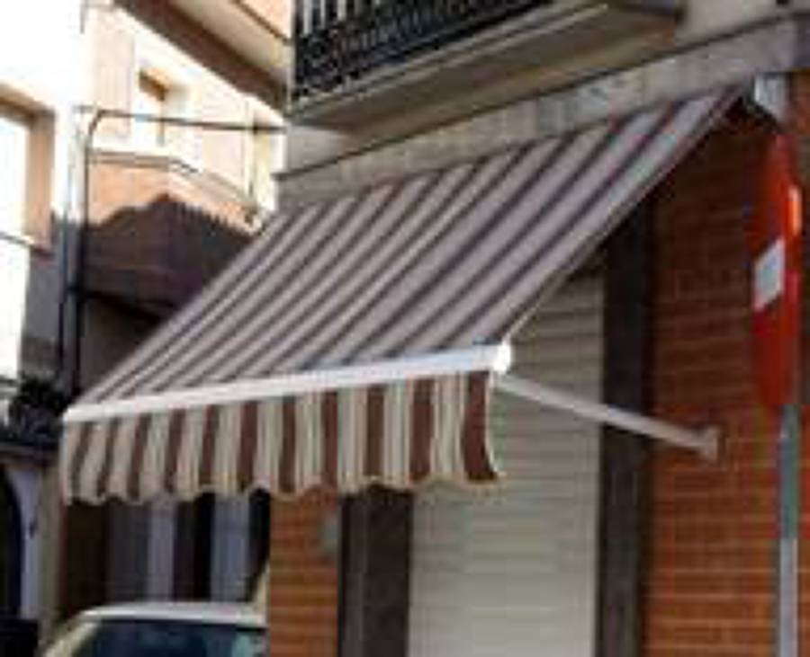 Toldo punto recto