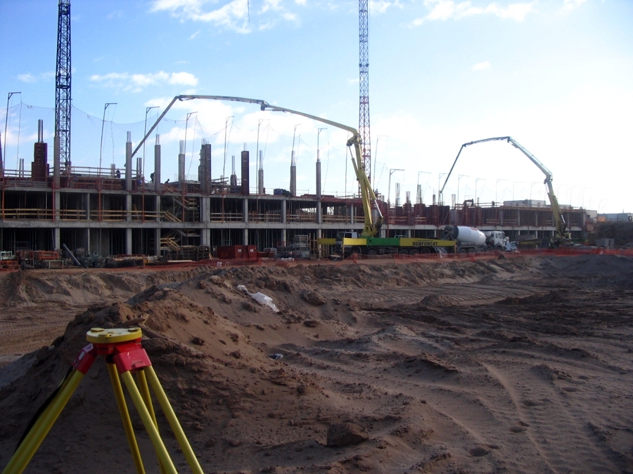 Topografía en obras