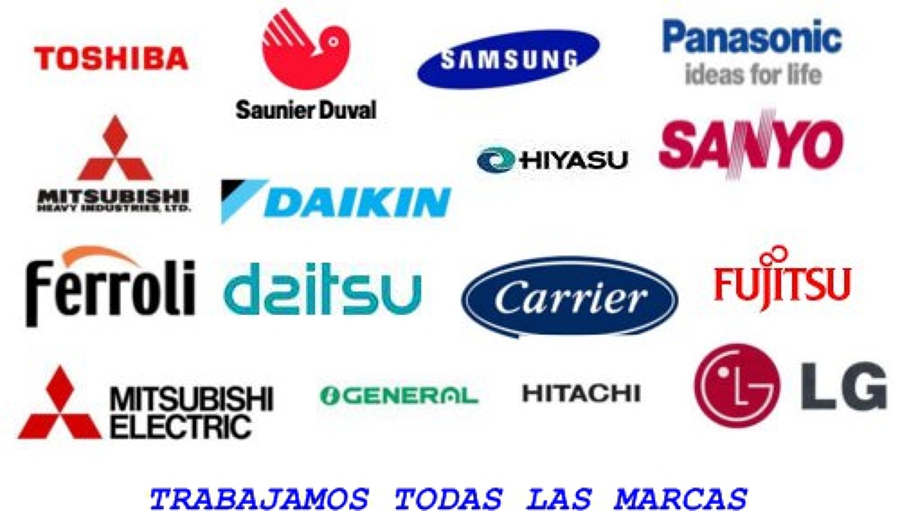 TRABAJAMOS TODAS LAS MARCAS