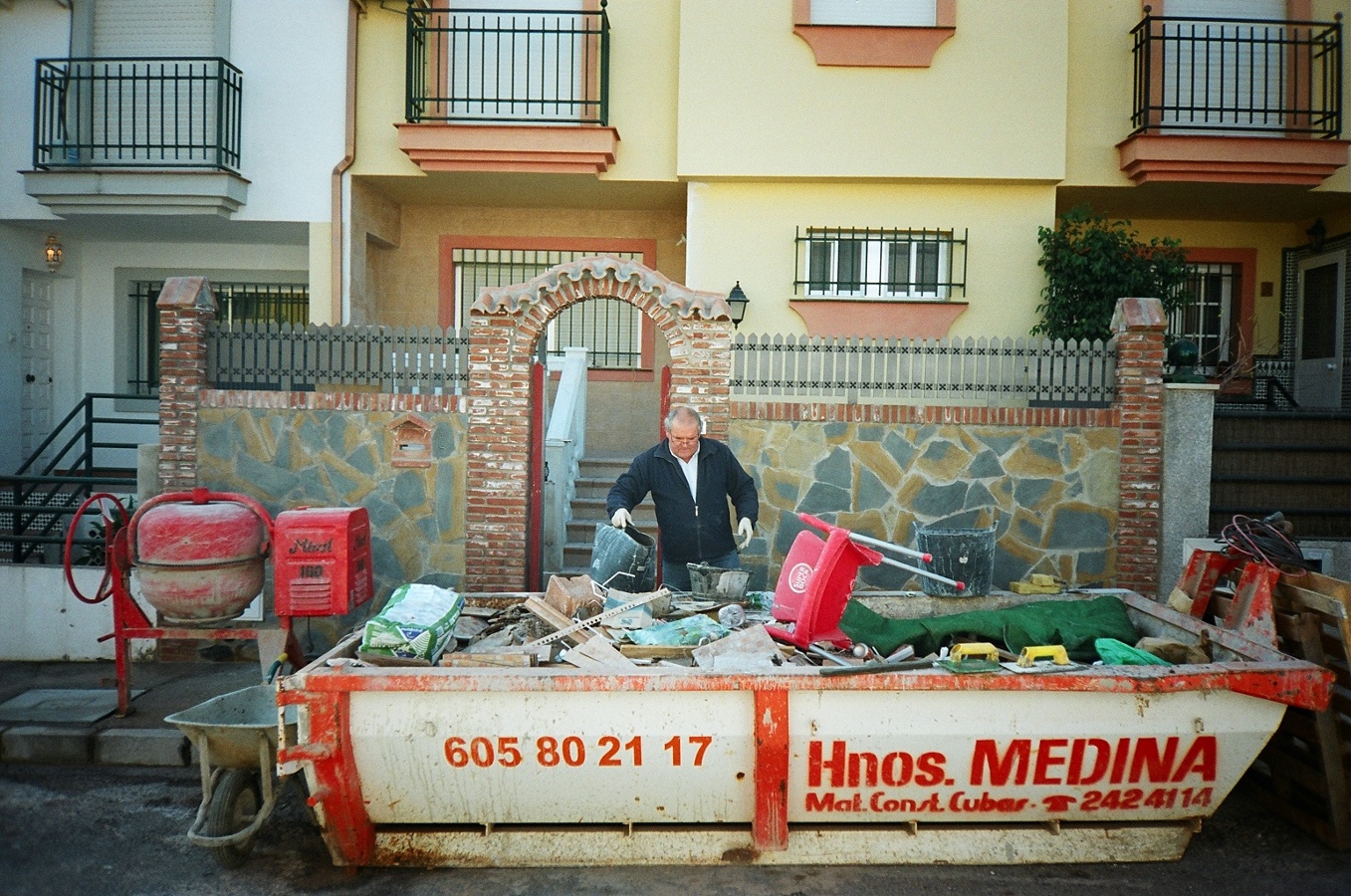 Trabajo de porche rustico